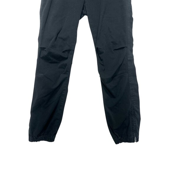 Nili Lotan French Military Pants Womens 4 Black Slouchy Grunge Academia Mid Rise - Picture 9 of 16